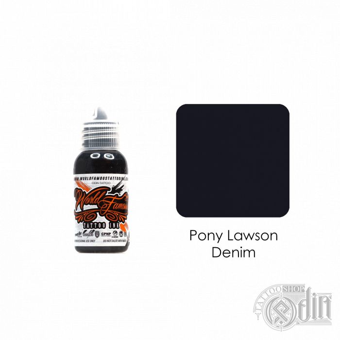 Краска для тату Распродажа Pony Lawson Denim (годен до 03.22)